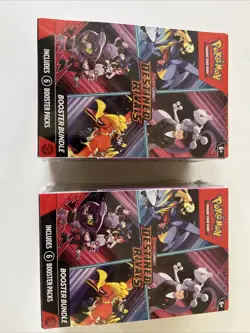 2 Pokemon TCG: Scarlet & Violet-Destined Rivals Booster Bundle (6 Booster Packs) - Image 1