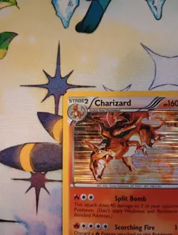 Pokemon TCG Charizard Legendary Treasures Holo Rare Card 19/113 - Image 2