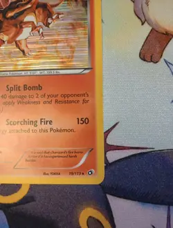 Pokemon TCG Charizard Legendary Treasures Holo Rare Card 19/113 - Image 4