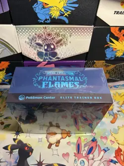 Phantasmal Flames Pokemon Center (PC) Exclusive Elite Trainer Box ETB - Image 3