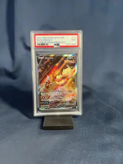 Pokemon 2021 Flareon V SWSH179 Flareon VMAX Premium Collection - PSA 9 -NEW CERT - Image 1