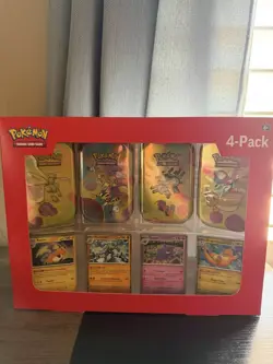 Pokemon 151 Sam’s Club Exclusive Mini Tin 4-Pack Bundle | Brand New & Sealed - Image 1