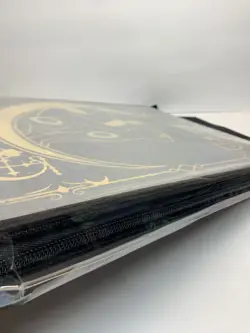 Pokemon Umbreon Lunar Shadow TCG 9-Pocket Zipper Binder Sleevechief Black & Gold - Image 4