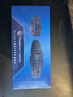 Pokemon TCG Stellar Crown Pokemon Center Exclusive ETB Elite Trainer Box - Image 3