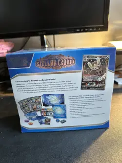Pokemon TCG Stellar Crown Pokemon Center Exclusive ETB Elite Trainer Box - Image 4