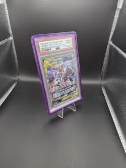 Mewtwo & Mew GX SM191 Sm Holo PSA 10 With Jewel Graded Guard - Image 3
