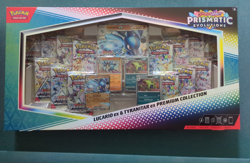Pokemon Lucario Ex Tyranitar Ex Premium Collection Prismatic Evolutions SEALED - Image 1
