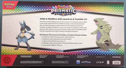 Pokemon Lucario Ex Tyranitar Ex Premium Collection Prismatic Evolutions SEALED - Image 2