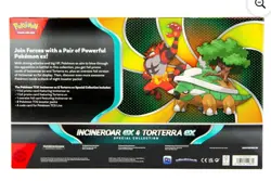 Pokemon TCG: Incineroar ex and Torterra ex Special Collection Box | Sealed - Image 2