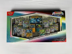 Pokemon TCG - Prismatic Evolutions Lucario Ex & Tyranitar Ex Premium Collection - Image 1
