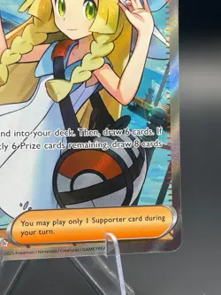 2025 Pokemon Mega Evolution Lillie's Determination Ultra Rare #169/132 - Image 5