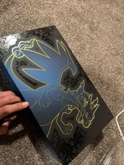 Mega Charizard x UPC Playmat Deck Box Sleeves Dice and Coin Pokemon TCG Bulk Lot - Image 3