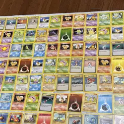 Pokemon Base Set Non Holo Lot of 120 Cards WOTC TCG LP - LP+ Pokemon Nintendo - Image 5
