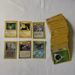 Pokemon TCG Vintage Bulk Lot Of 100 Cards Base Set Thru Neo Revelations - MP - Image 1