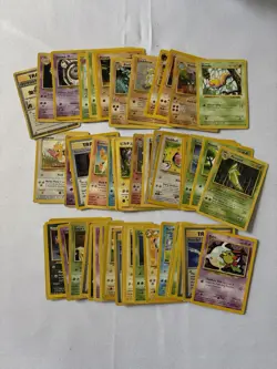 Pokemon TCG Vintage Bulk Lot Of 100 Cards Base Set Thru Neo Revelations - MP - Image 5