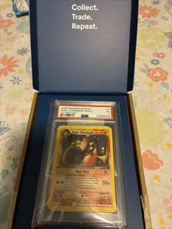 PSA 3 VG Dark Charizard 1st Edition Holo 4/82 2000 Team Rocket WoTC Pokemon - Image 1