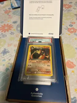 PSA 3 VG Dark Charizard 1st Edition Holo 4/82 2000 Team Rocket WoTC Pokemon - Image 5