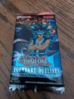 Konami Yu-Gi-Oh! TCG Legendary Duelists 5 Card Pack Sealed 1st Edition - Image 1