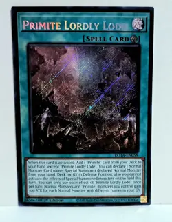 Primite Lordly Lode Secret Rare 1st Edition ROTA EN058 Yu-Gi-Oh NM - Image 1