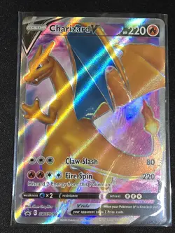 Charizard V SWSH050 SWSH: Sword & Shield Promo Cards Holo - Image 3