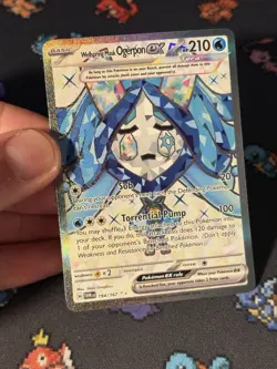 Pokemon Cards Wellspring Ogerpon 194/167 Secret Rare Twilight Masquerade - (NM) - Image 2