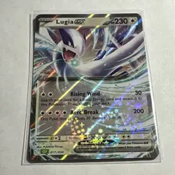 Lugia ex 017/034 Rare Star Holo Card Classic Collection Pokemon TCG NM - Image 3