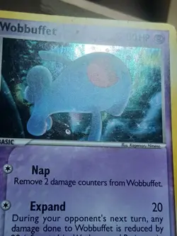 HP Wobbuffet 16/17 Common POP Series 4 Holo Pokemon Card - Image 5