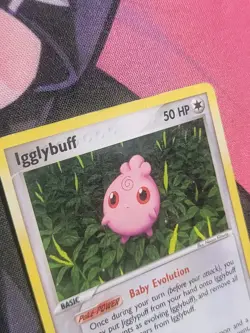 Pokemon TCG English Card ex Hidden Legends Igglybuff 37/101 Reverse Holo - Image 2