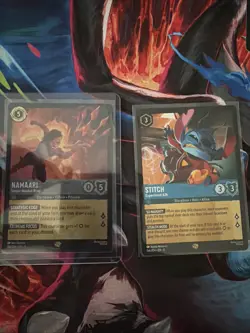 Namaari SingleMinded Rival 197/204 Foil Reign Of Jafar Bonus Card STITCH 166/204 - Image 1