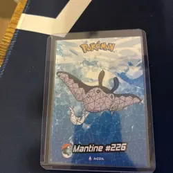 Mantine #226 Cracked Ice Holo - Crystal Collection 2025- Pokemon Card - Image 1