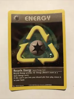 Recycle Energy - WOTC League Promo Pokemon - Holo Card - Image 1