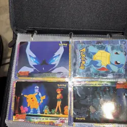Huge Pokemon Topps Movie Vintage Pokemon 120+ Cards Holos Collection Lot 1999 - Image 1