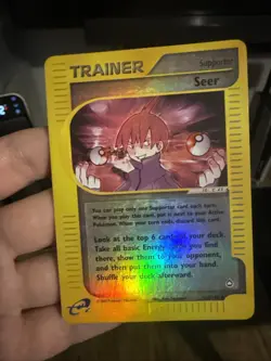 Seer - 133/147 - Pokemon Aquapolis Reverse Holo Rare Card NM - Image 1