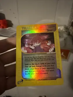 Seer - 133/147 - Pokemon Aquapolis Reverse Holo Rare Card NM - Image 5