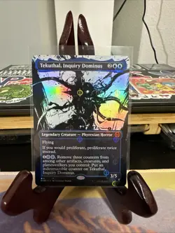 Tekuthal, Inquiry Dominus (Showcase) (Step-and-Compleat Foil) Phyrexia: All Will - Image 1