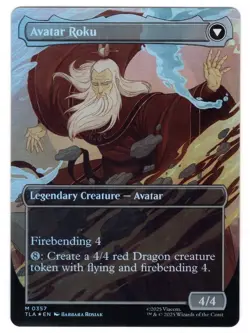 MTG Avatar The Last Airbender The Legend Of Roku Mythic Foil M0357 - Image 2