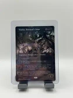 MTG, Vraska, Betrayal's Sting FOIL (Borderless) Phyrexia: All Will Be One Foil - Image 1