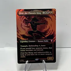 Ozai, the Phoenix King (0335) (Borderless) Avatar: The Last Airbender Foil - Image 1
