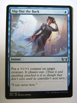 MTG Slip Out The Back 062/281 Uncommon Streets Of New Capenna Near Mint! - Image 1