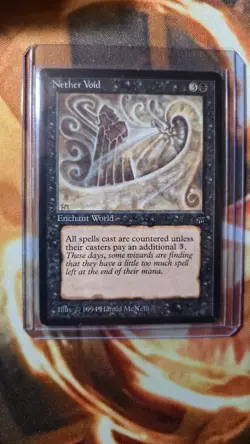 Magic The Gathering; Nether Void Legends, NM to LP Condition- English - Image 1