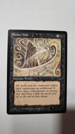 Magic The Gathering; Nether Void Legends, NM to LP Condition- English - Image 2