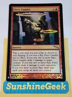 Fiery Gambit The List Reprints Foil - Image 1
