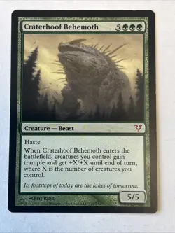 Craterhoof Behemoth Avacyn Restored Regular - Image 1