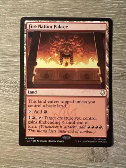 Magic The Gathering - Avatar - Fire Nation Palace - RARE -0268 - Image 1