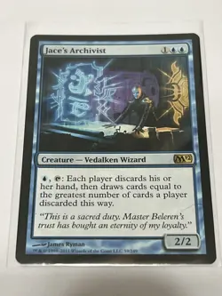 MTG Jace's Archivist Core Set 2012 (M12) Regular - Image 1