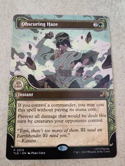 Obscuring Haze (Showcase) Avatar: The Last Airbender: Eternal-Legal Regular Mtg - Image 1