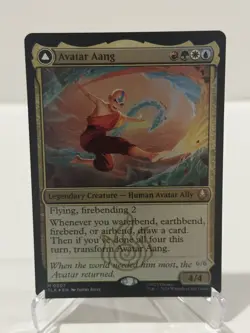 Avatar Aang 207 NM MTG Avatar: The Last Airbender Magic - Foil READ - Image 1