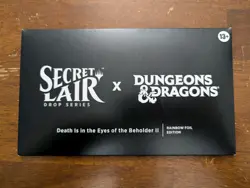 MTG Secret Lair: Death is in the Eyes of the Beholder II - Rainbow Foil Sealed - Image 1