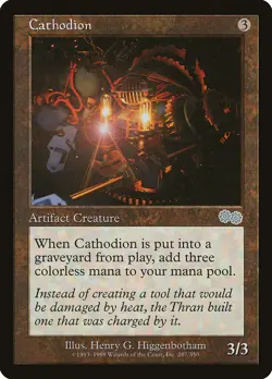 Cathodion [Urza's Saga] Magic MTG - Image 1