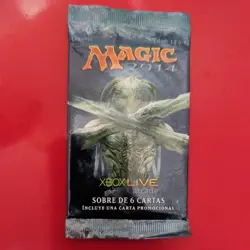 Duels of the Planeswalkers 2014 Xbox Promo Booster Pack MTG SPANISH M14 Sealed - Image 1